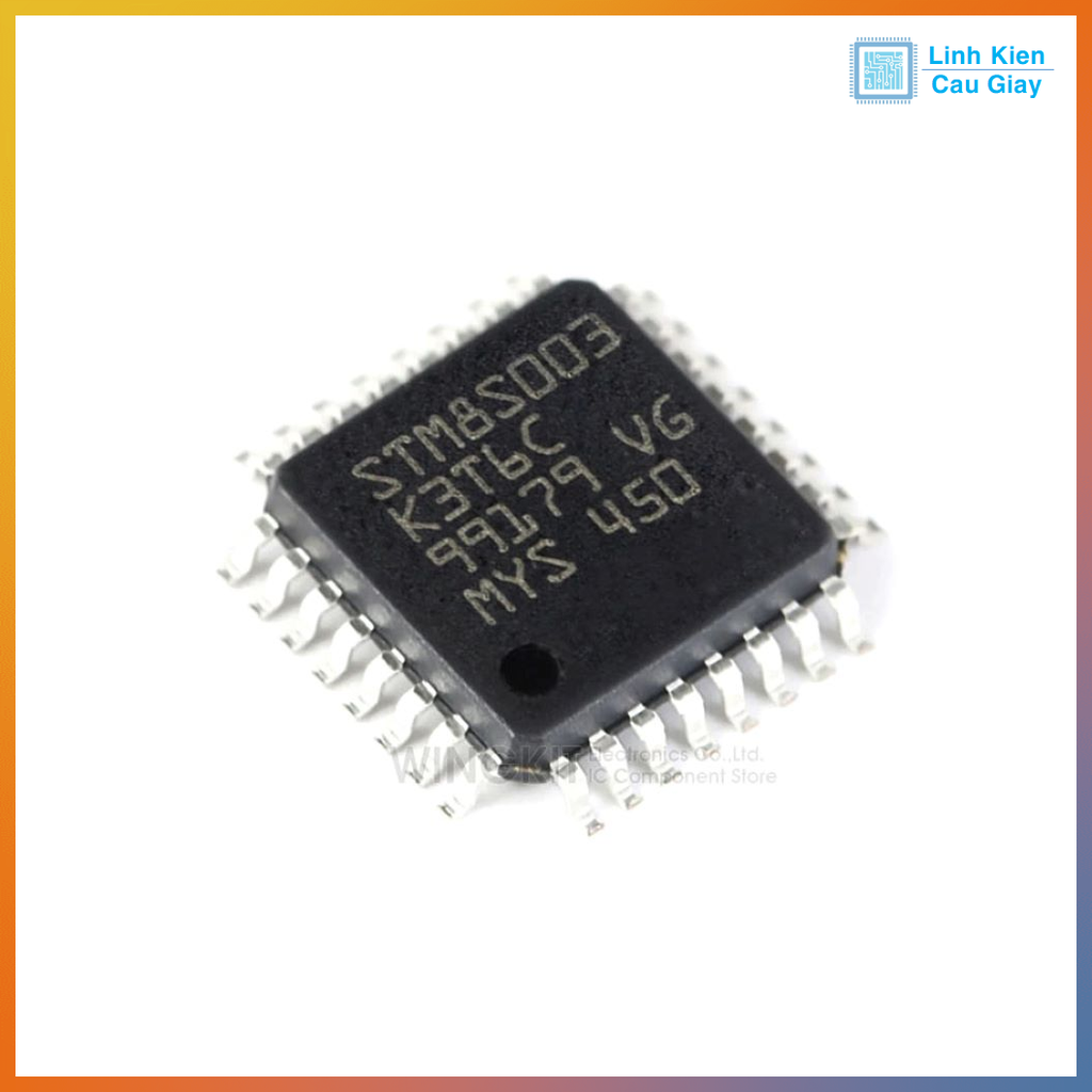 Linh kiện vi điều khiển STM8S003K3T6C