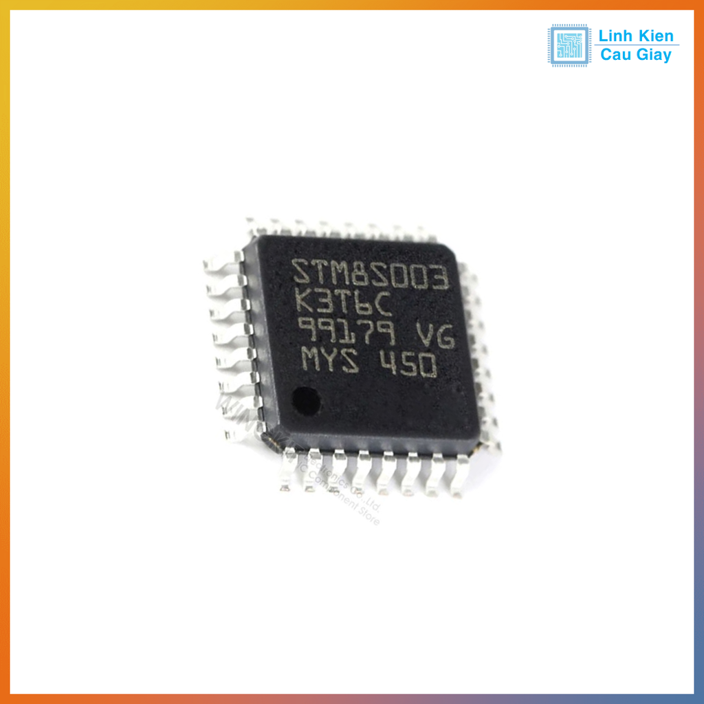 Linh kiện vi điều khiển STM8S003K3T6C