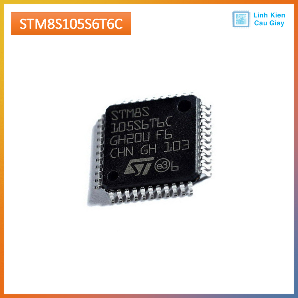 Linh kiện vi điều khiển STM8S105S6T6C
