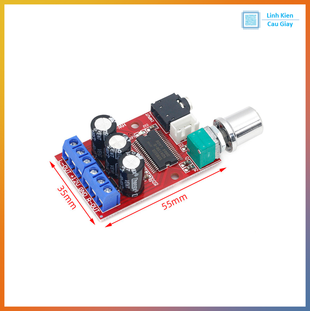 MẠCH KHUẾCH ĐẠI ÂM THANH XH-M145 IC YAMAHA