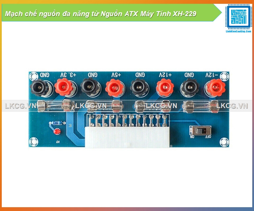 Mạch chế nguồn đa năng từ Nguồn ATX Máy Tính XH-229