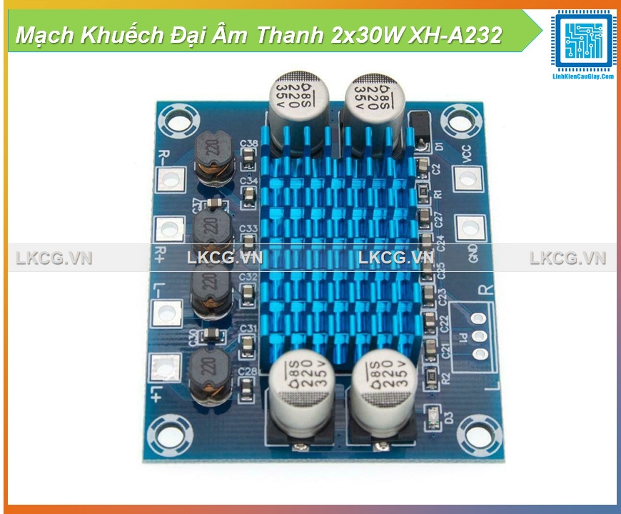 Mạch Khuếch Đại Âm Thanh 2x30W XH-A232