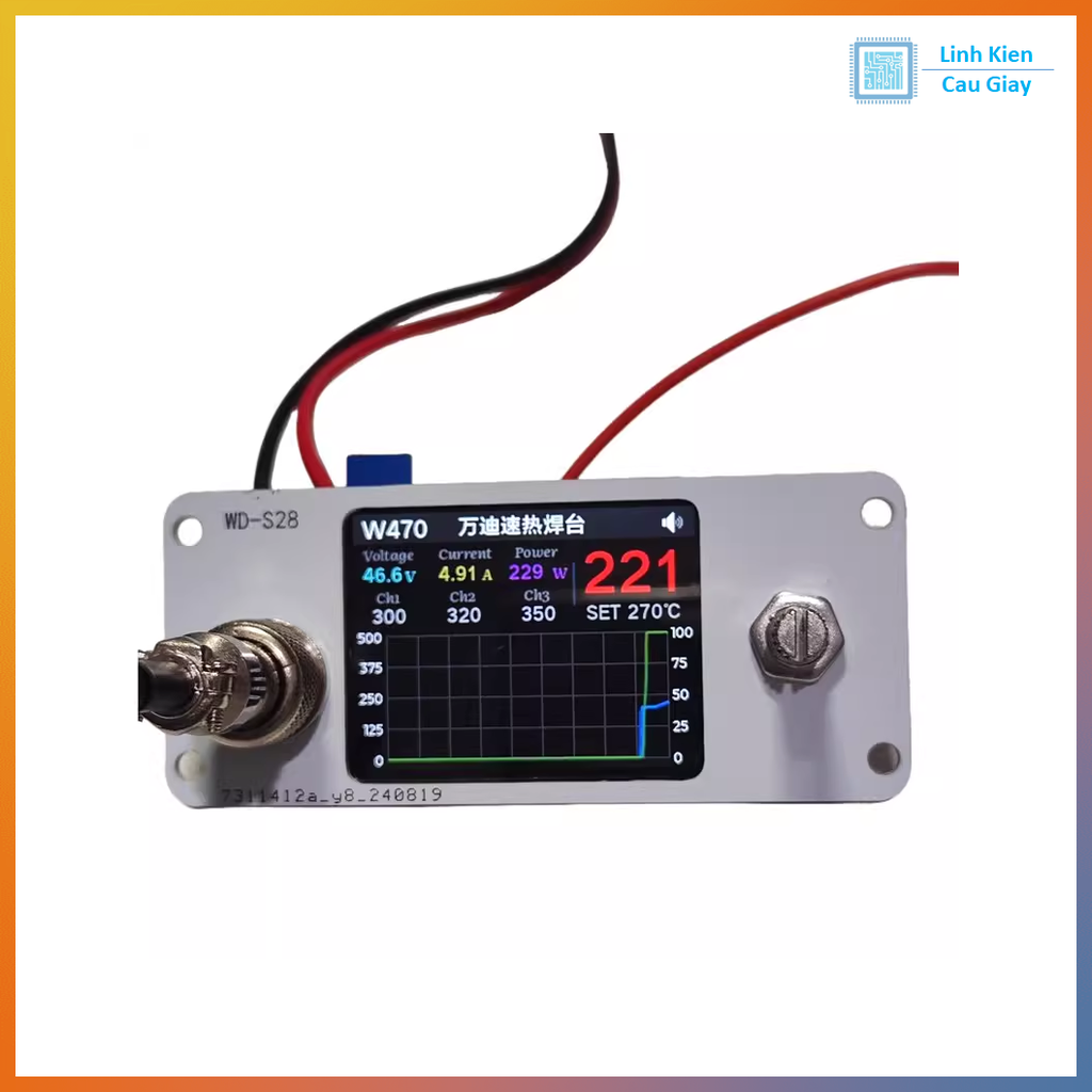 Mạch trạm hàn gia nhiệt C245, C470