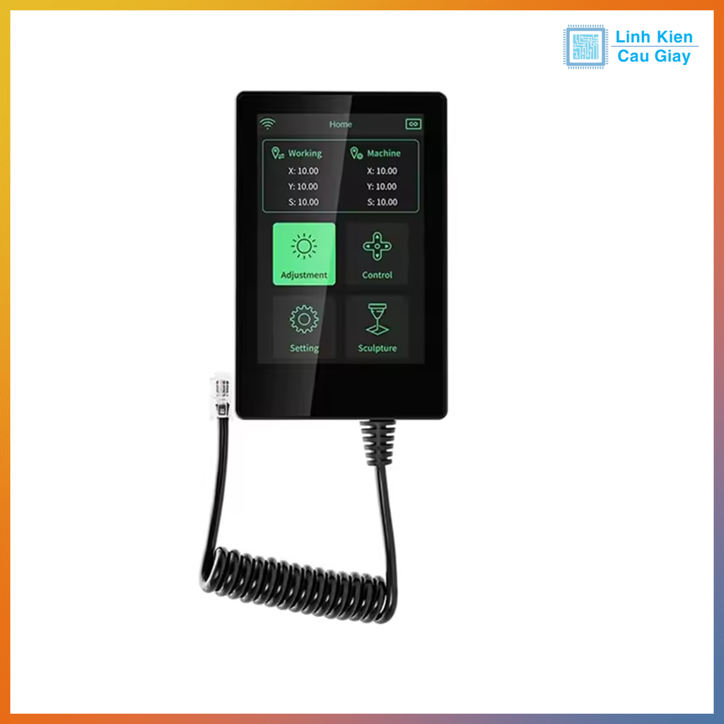 Màn hình ESP TFT 3.5 inch cho Bo mạch điều khiển máy CNC MKS DLC32 MAX, LS ESP32 PRO V2.1