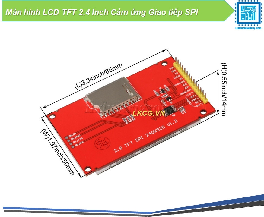 Màn hình LCD TFT 2.8 Inch Giao tiếp SPI