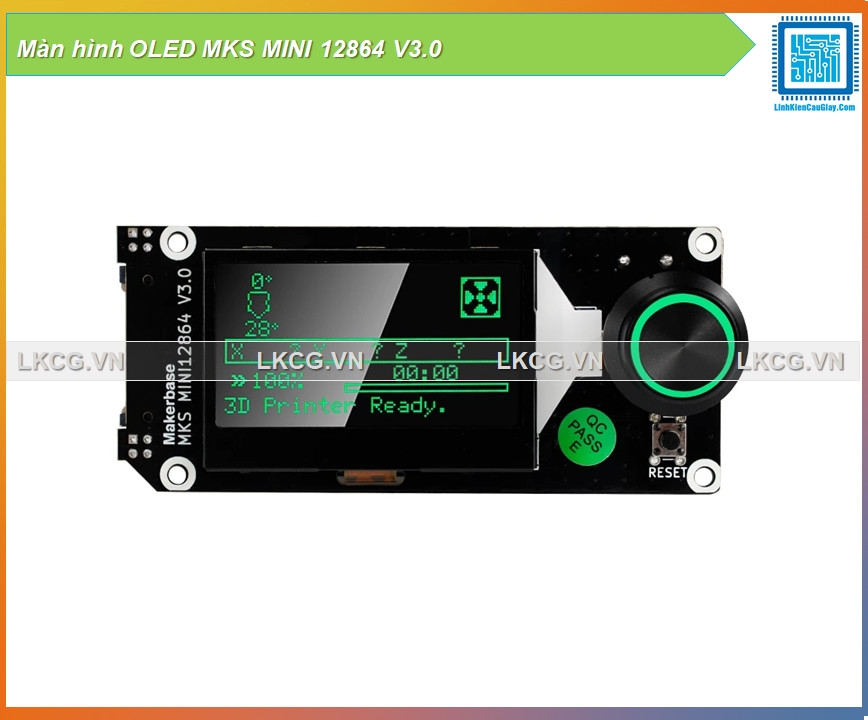 Màn hình OLED MKS MINI 12864 V3.0 dùng cho Bo mạch điều khiển máy in 3D MKS TinyBee