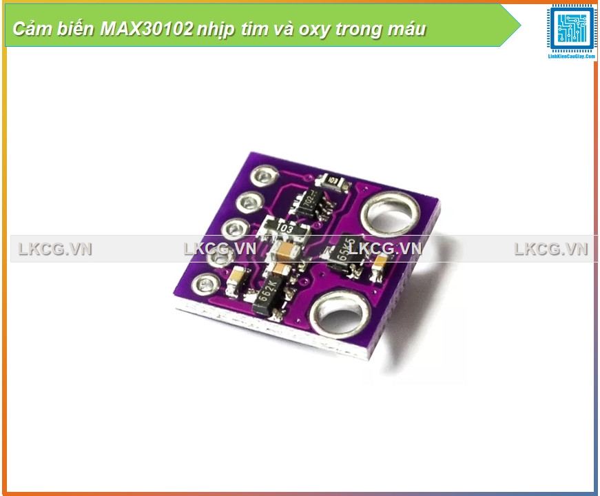 Cảm biến MAX30102 nhịp tim và oxy trong máu