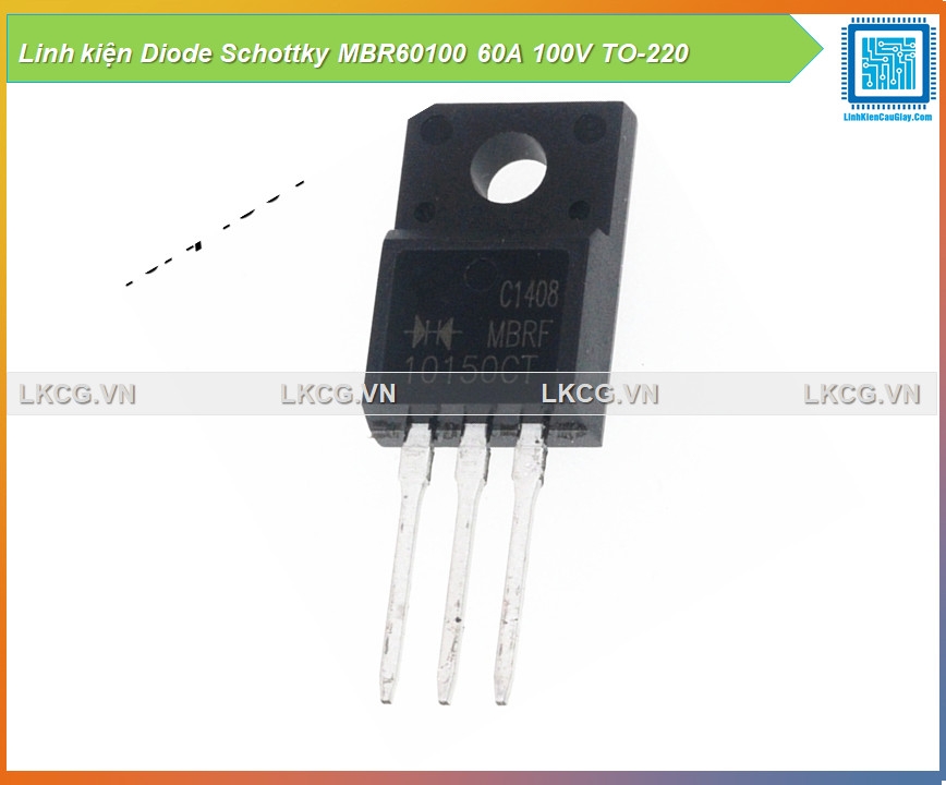 Linh kiện Diode Schottky MBRF10150 10A 150V TO-220F
