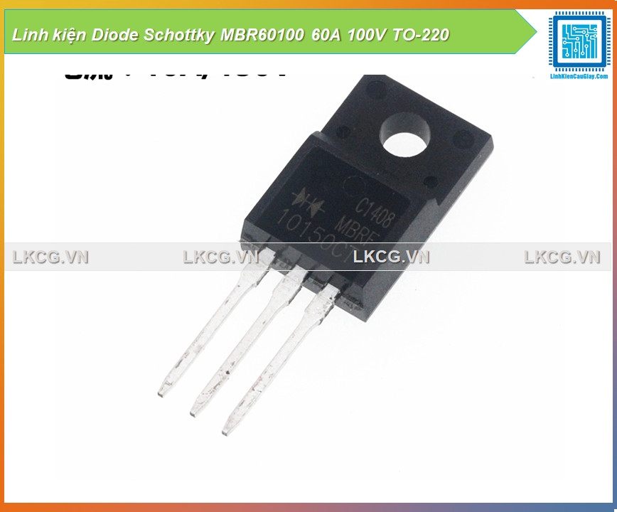 Linh kiện Diode Schottky MBRF10150 10A 150V TO-220F
