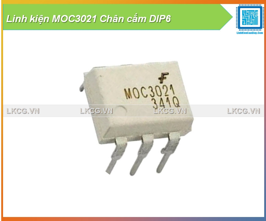 Linh kiện MOC3021 Chân cắm DIP6