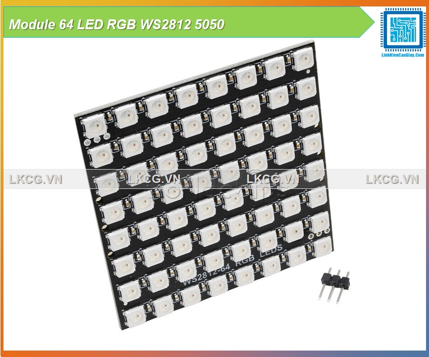 Module 64 LED RGB WS2812 5050