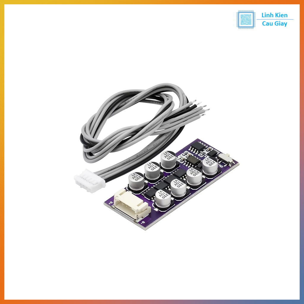 Module cân bằng chủ động pin Lithium 6A 3S 4S 5S 6S 17S dòng lớn