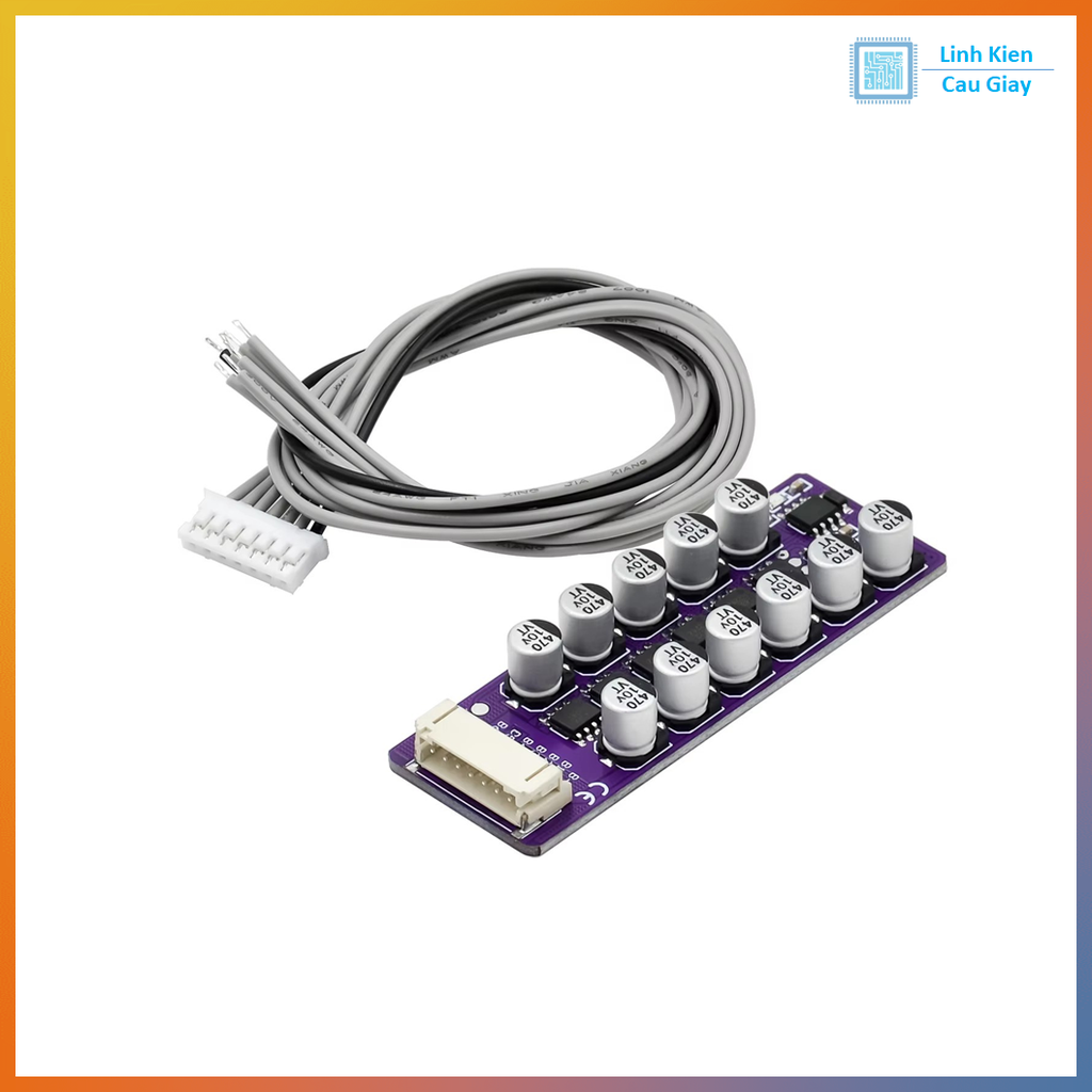 Module cân bằng chủ động pin Lithium 6A 3S 4S 5S 6S 17S dòng lớn