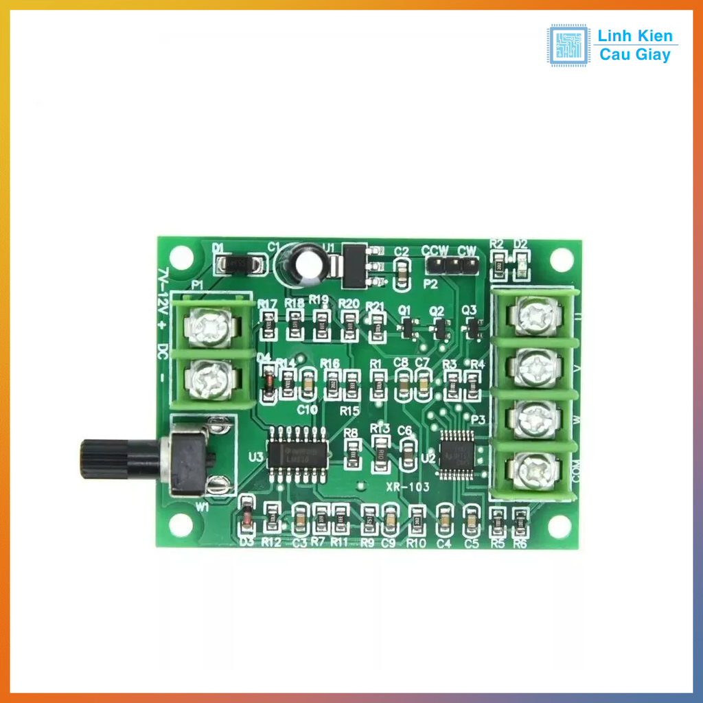 Module điều khiển động cơ không chổi than 7-12V 1A Brushless
