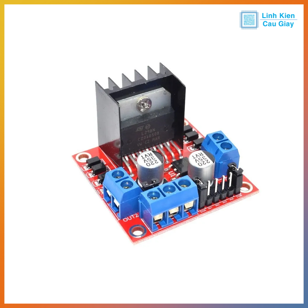 Module điều khiển động cơ L298N