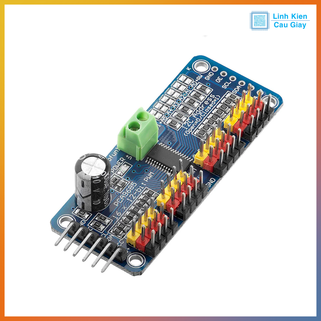 Module Điều Khiển Servo/PWM 16 Kênh I2C PCA9685