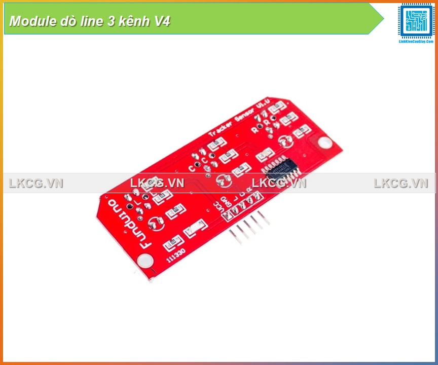 Module dò line 3 kênh V4