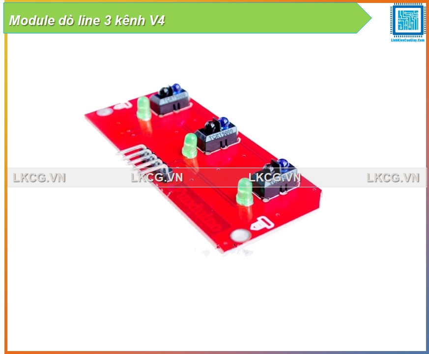 Module dò line 3 kênh V4