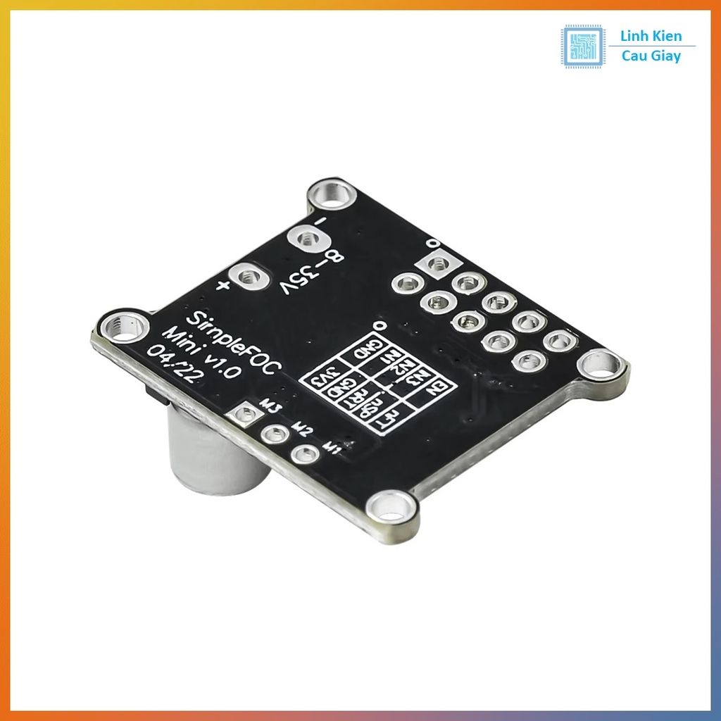 Module driver động cơ BLDC SimpleFOC Mini SVPWM DRV8313 FOC