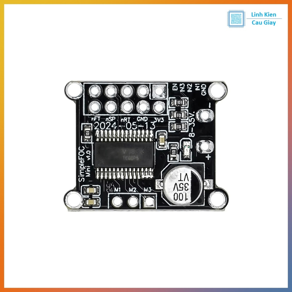 Module driver động cơ BLDC SimpleFOC Mini SVPWM DRV8313 FOC