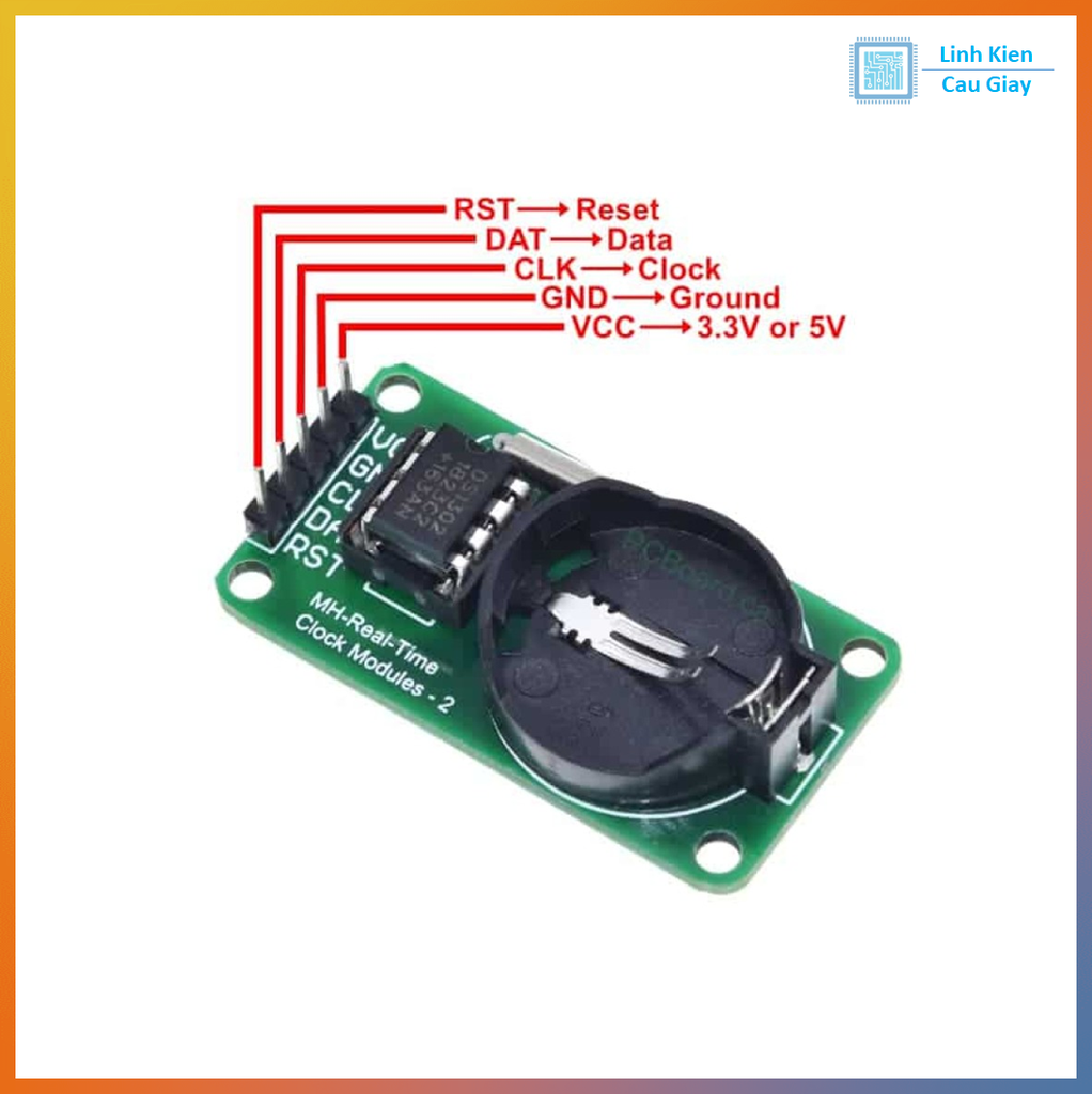 Module thời gian thực DS1302