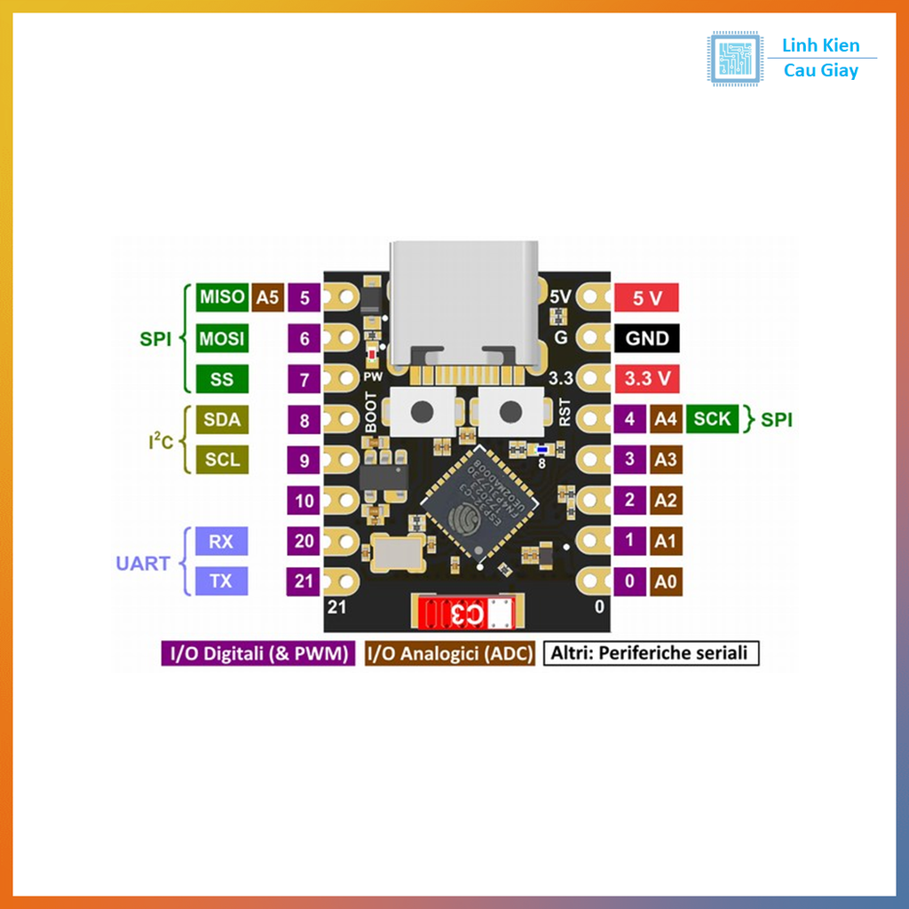 Module ESP32-C3 SuperMini