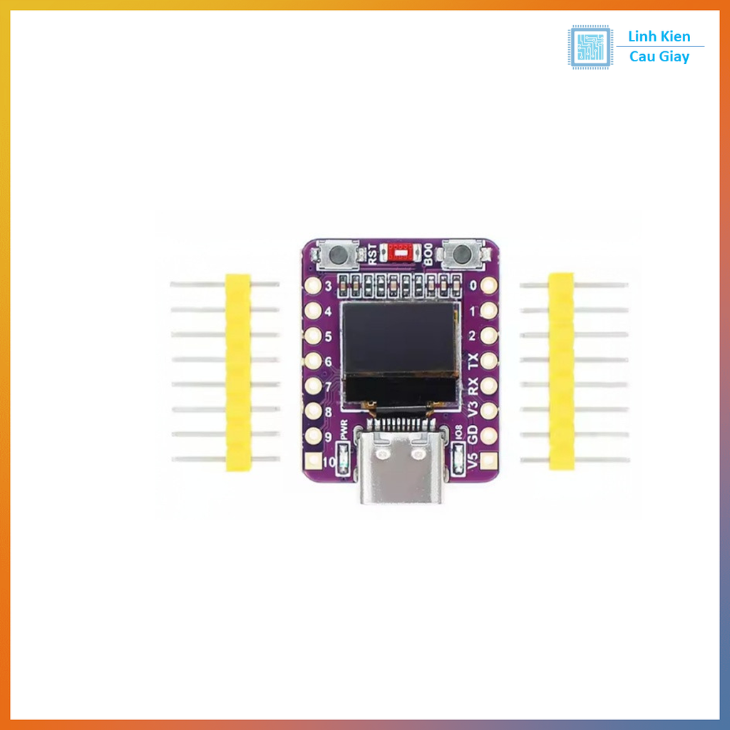 Module ESP32-C3 tích hợp màn hình OLED 0.42 inch