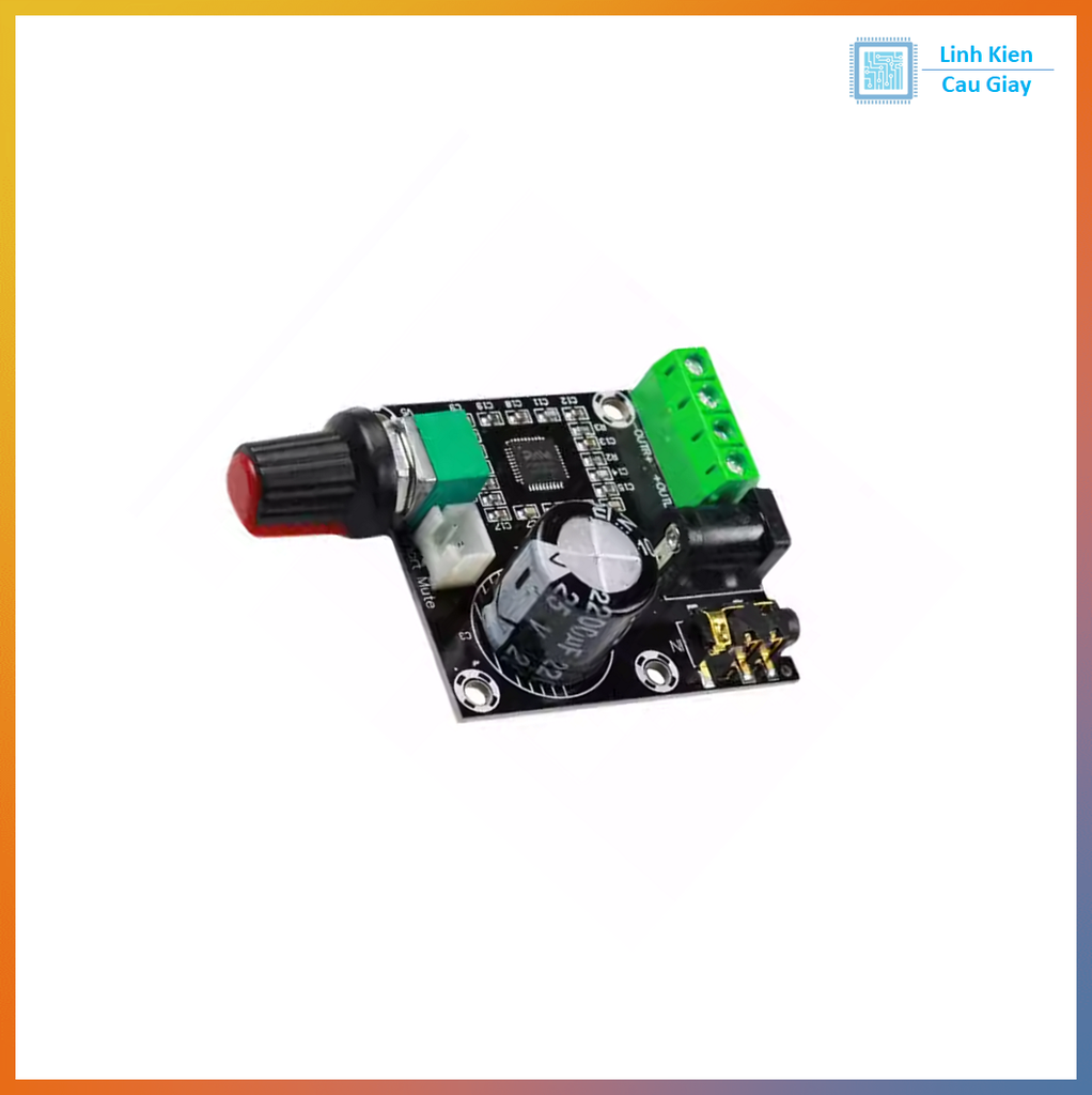 MODULE KHUẾCH ĐẠI ÂM THANH CLASSD 2X10W (PAM8610)