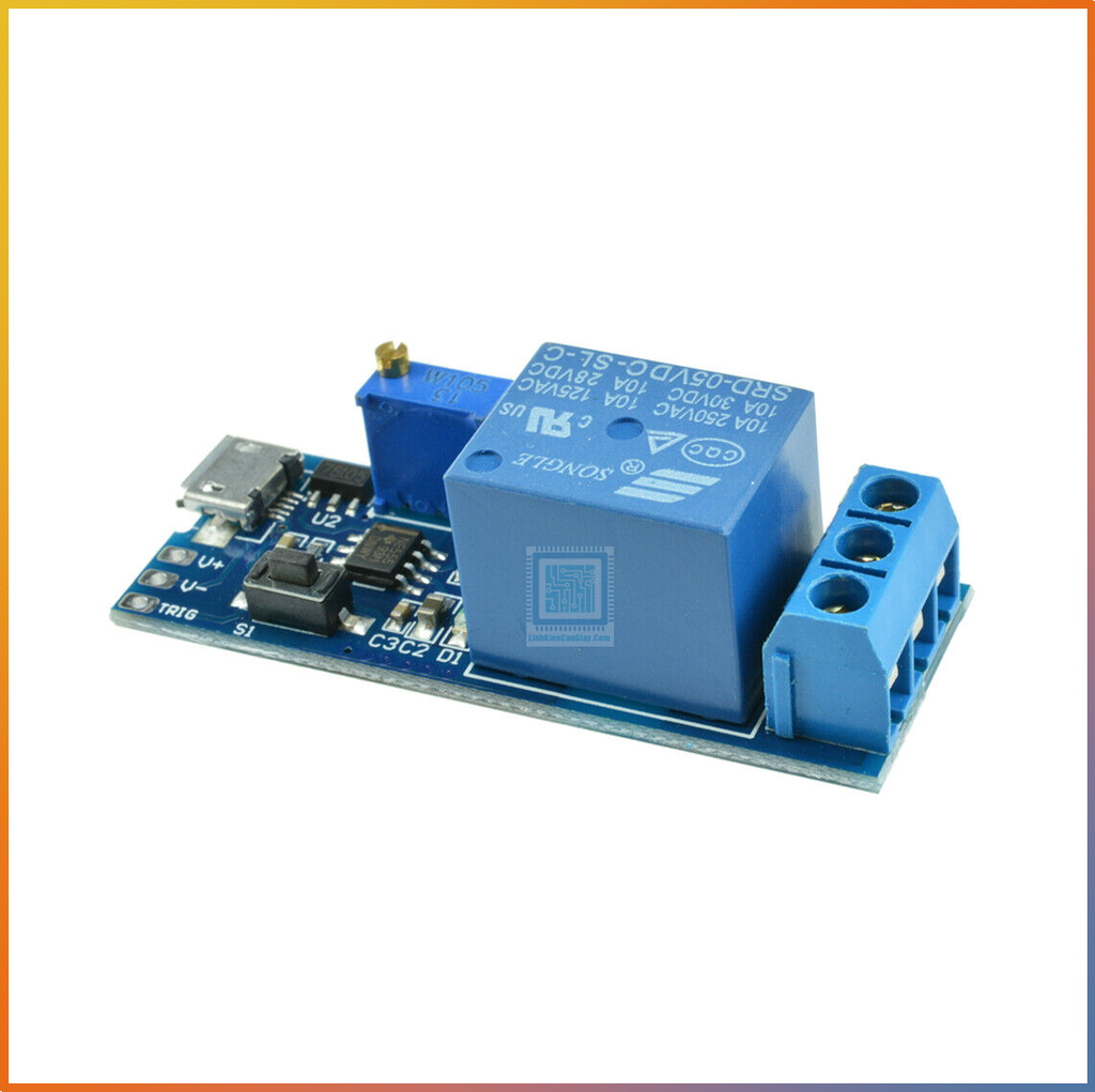 Module Relay tạo trễ 1 kênh