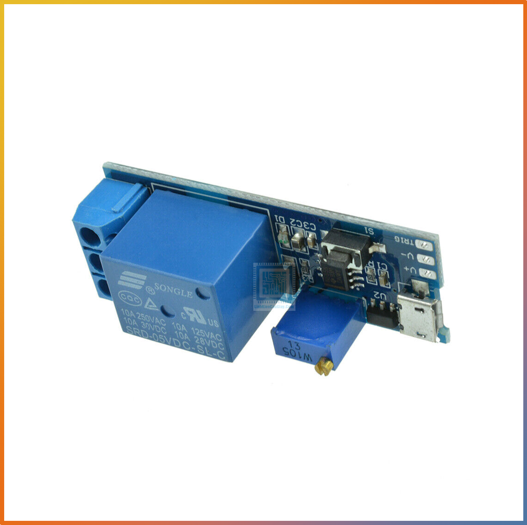 Module Relay tạo trễ 1 kênh