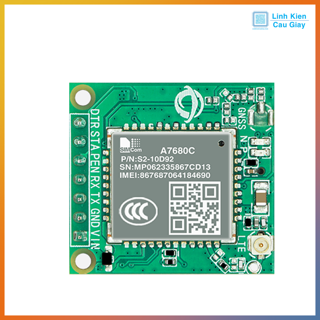 Module Sim 4G LTE A7680C DTU