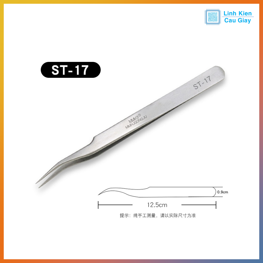 Nhíp, Panh kẹp, gắp linh kiện Inox thép không gỉ