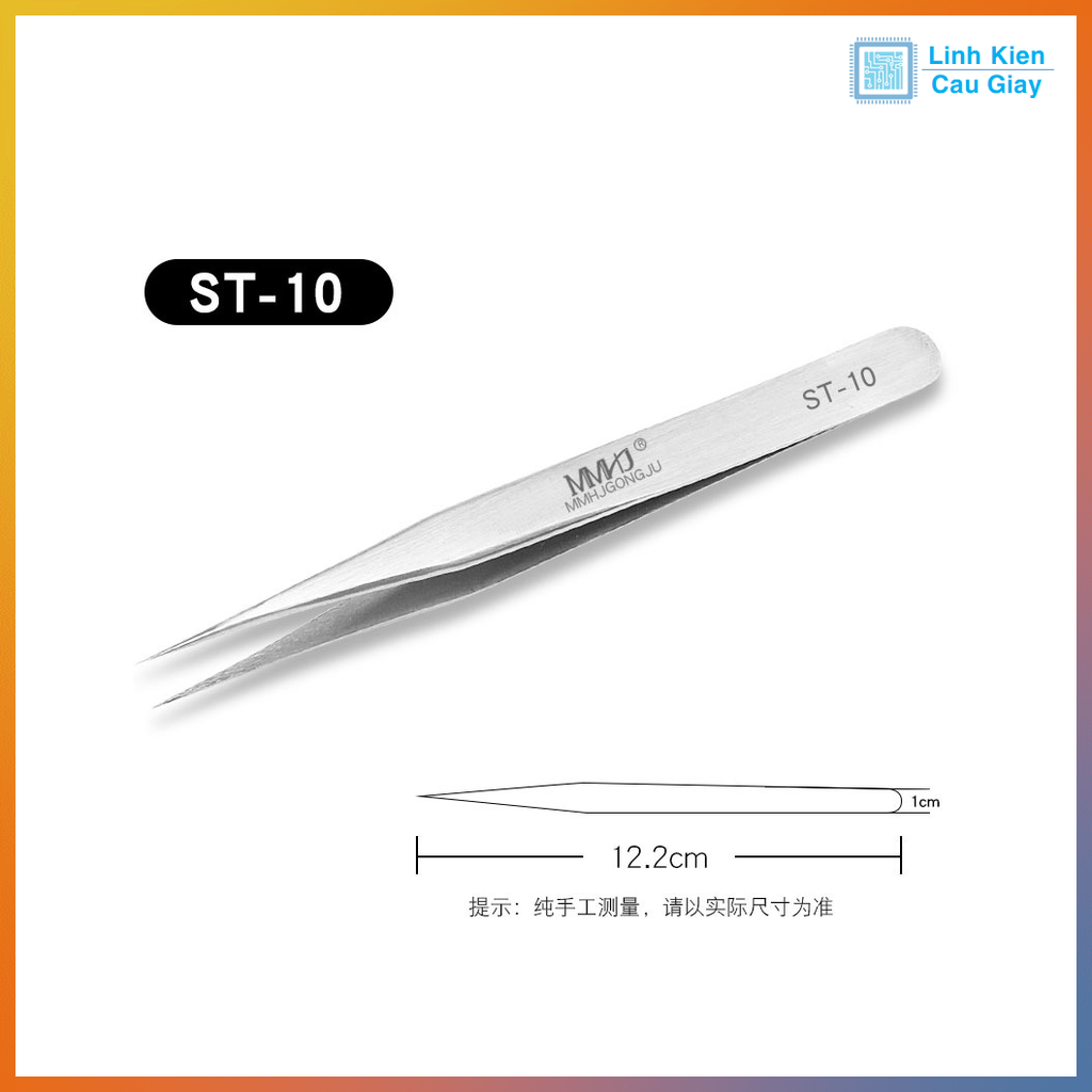 Nhíp, Panh kẹp, gắp linh kiện Inox thép không gỉ