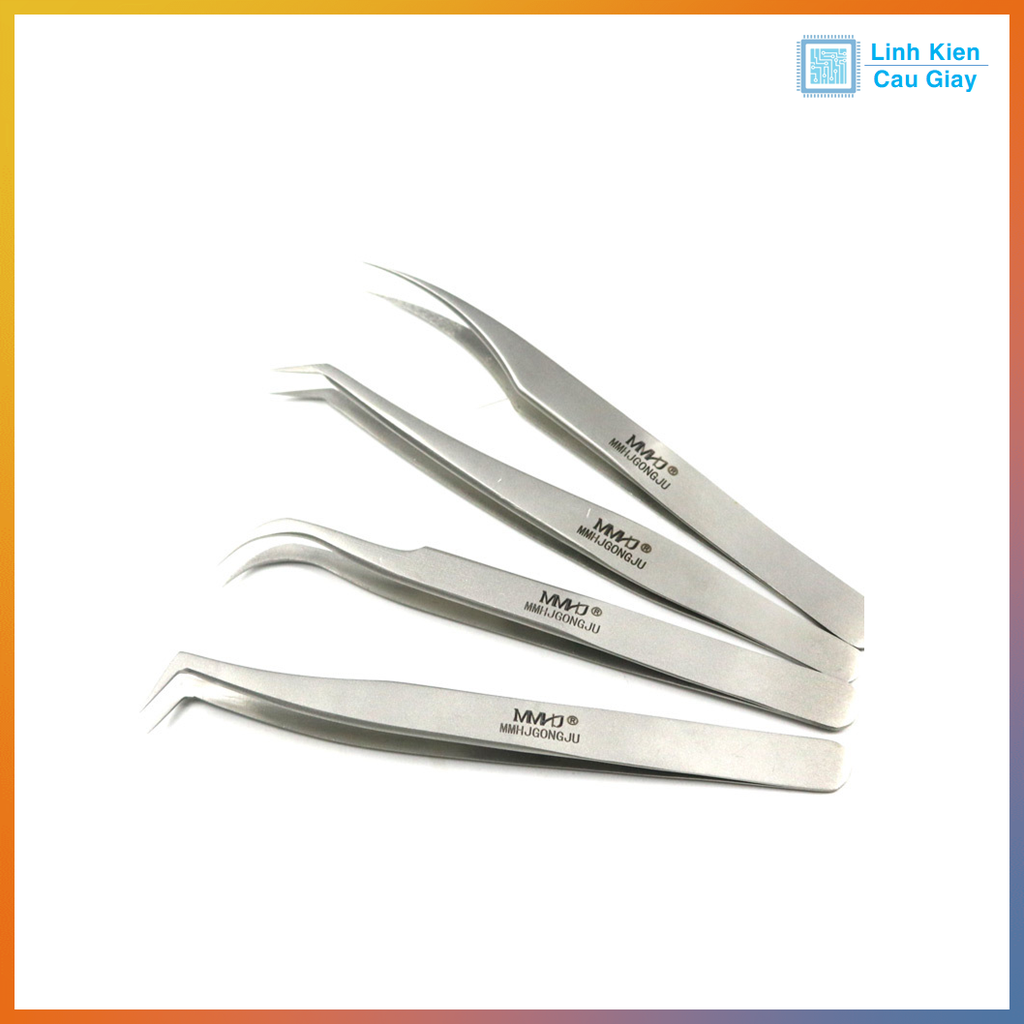 Nhíp, Panh kẹp, gắp linh kiện Inox thép không gỉ