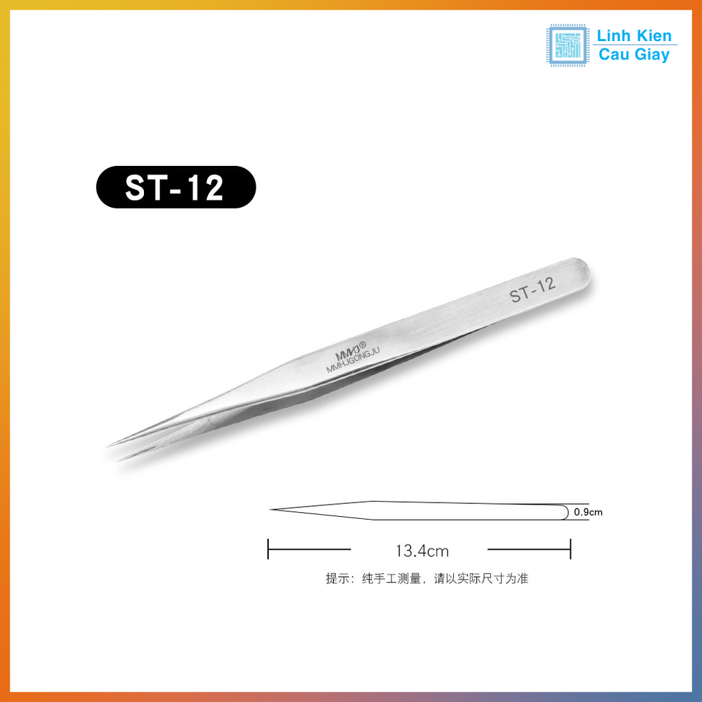 Nhíp, Panh kẹp, gắp linh kiện Inox thép không gỉ