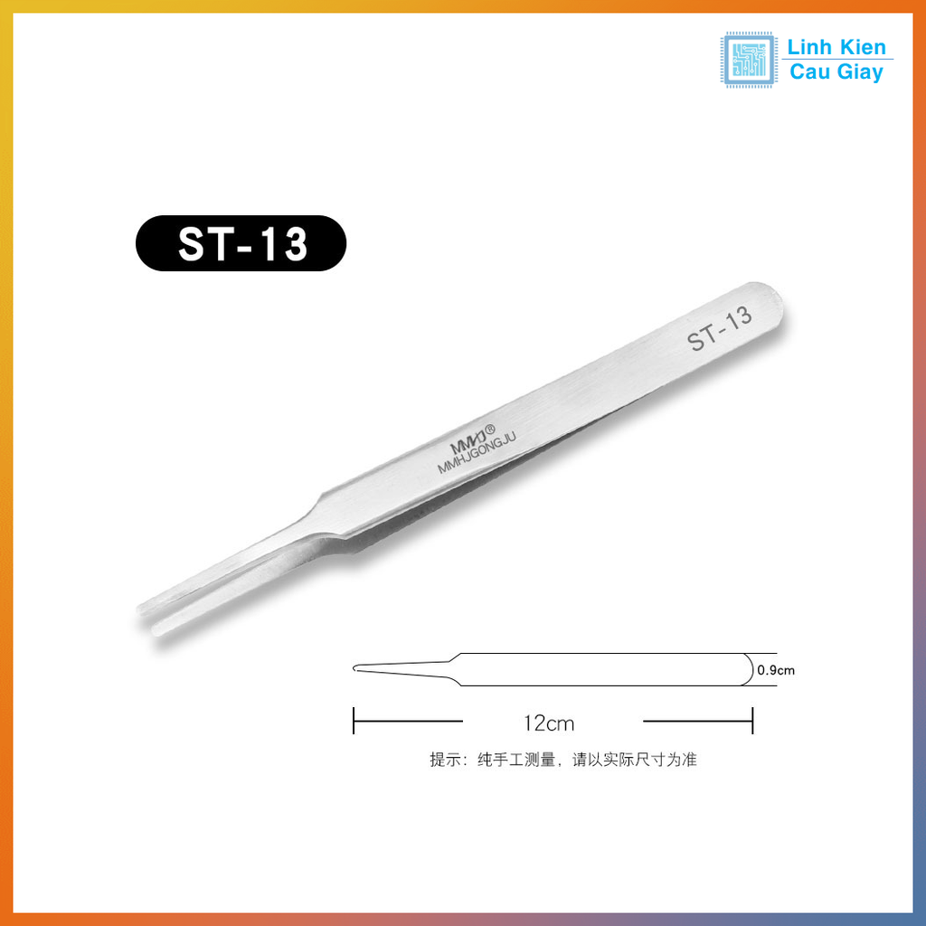 Nhíp, Panh kẹp, gắp linh kiện Inox thép không gỉ