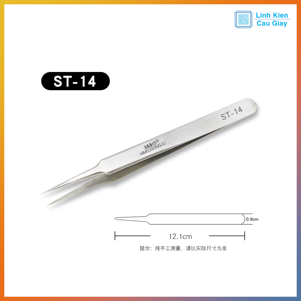 Nhíp, Panh kẹp, gắp linh kiện Inox thép không gỉ