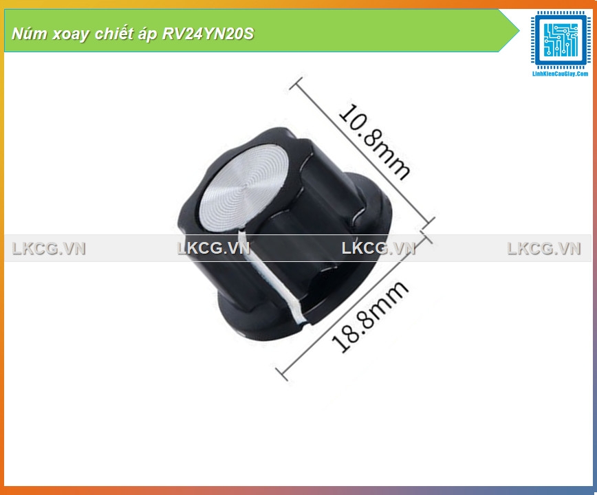Núm xoay chiết áp RV24YN20S