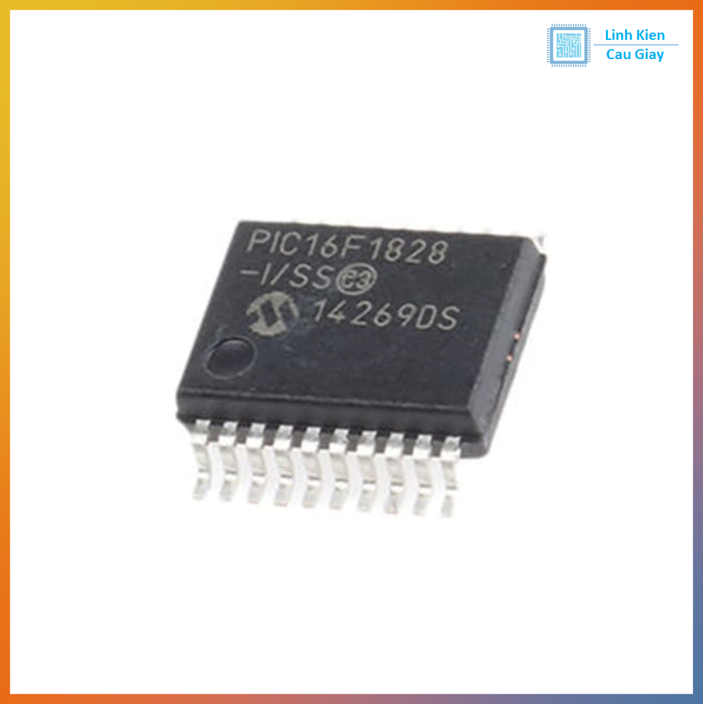 PIC16F1828-I/SS SSOP20
