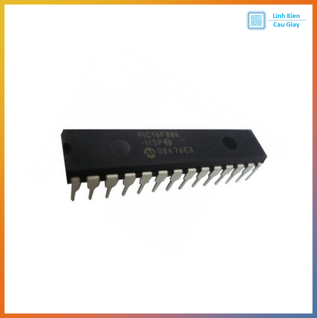 PIC16F886-I/SP DIP28