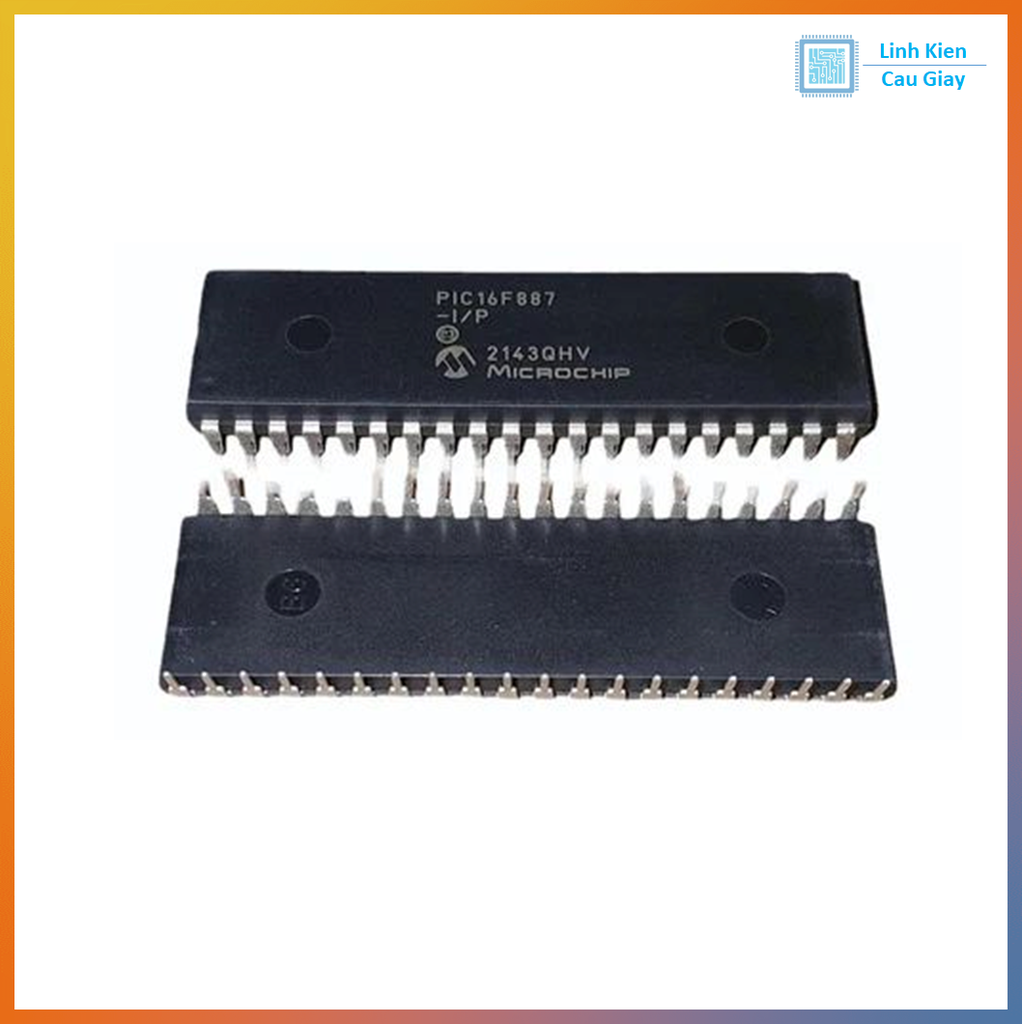 PIC16F887-I/P DIP40