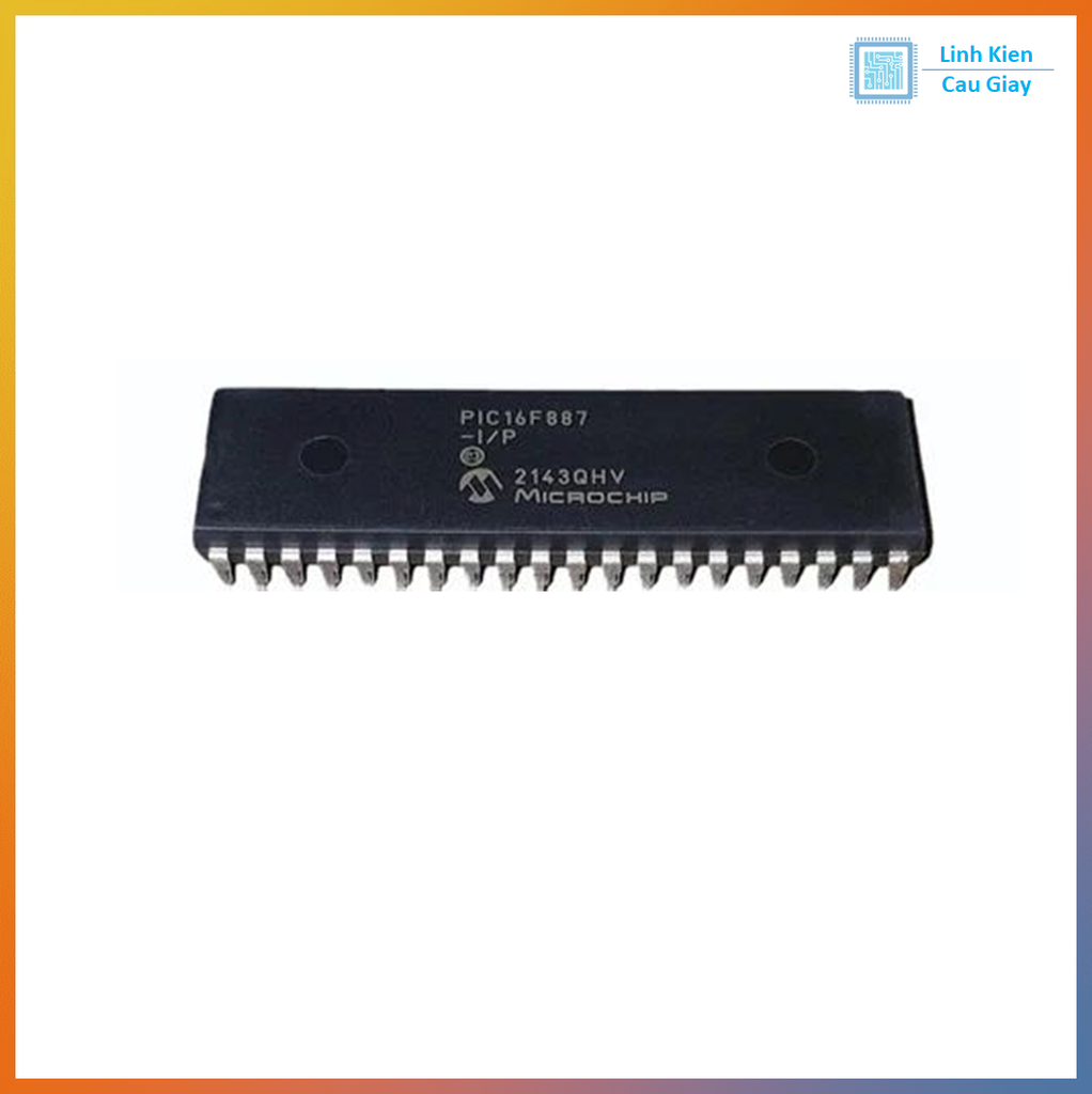 PIC16F887-I/P DIP40
