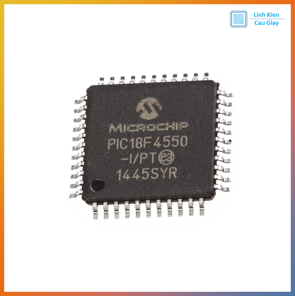 PIC18F4550-I/PT QFP44