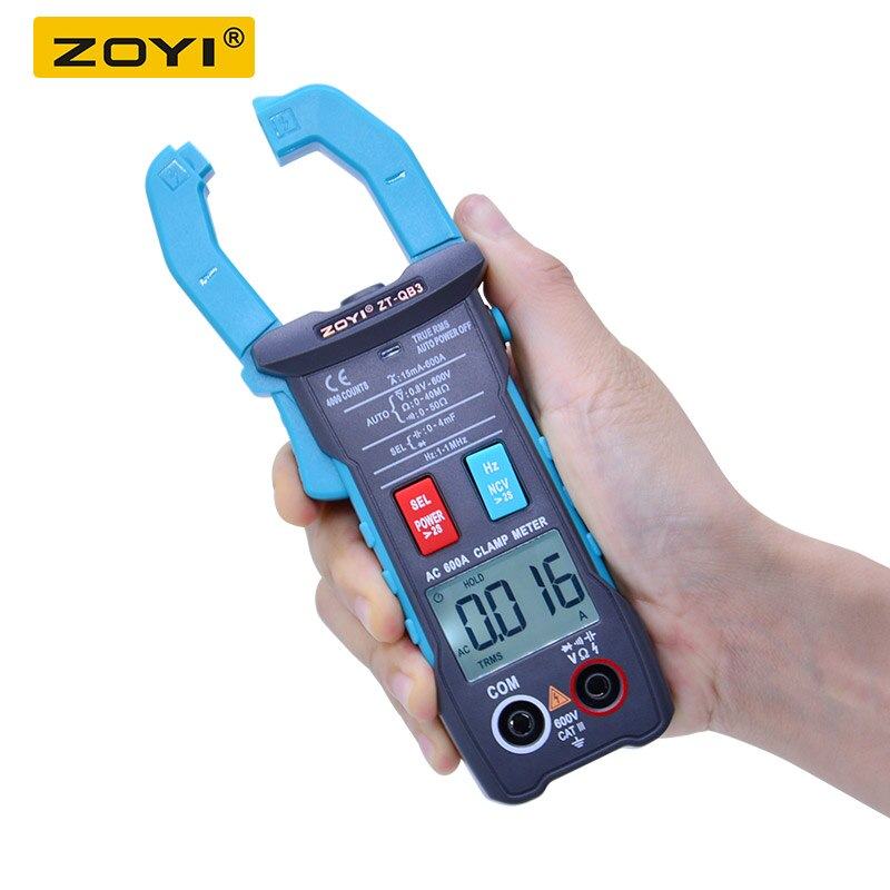 Đồng hồ vạn năng Ampe kìm Zotek Zoyi ZT-QB3 đo điện áp và dòng điện AC/DC