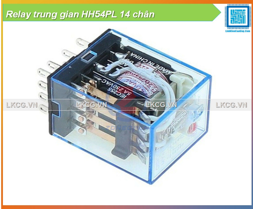 Relay trung gian HH54PL 14 chân