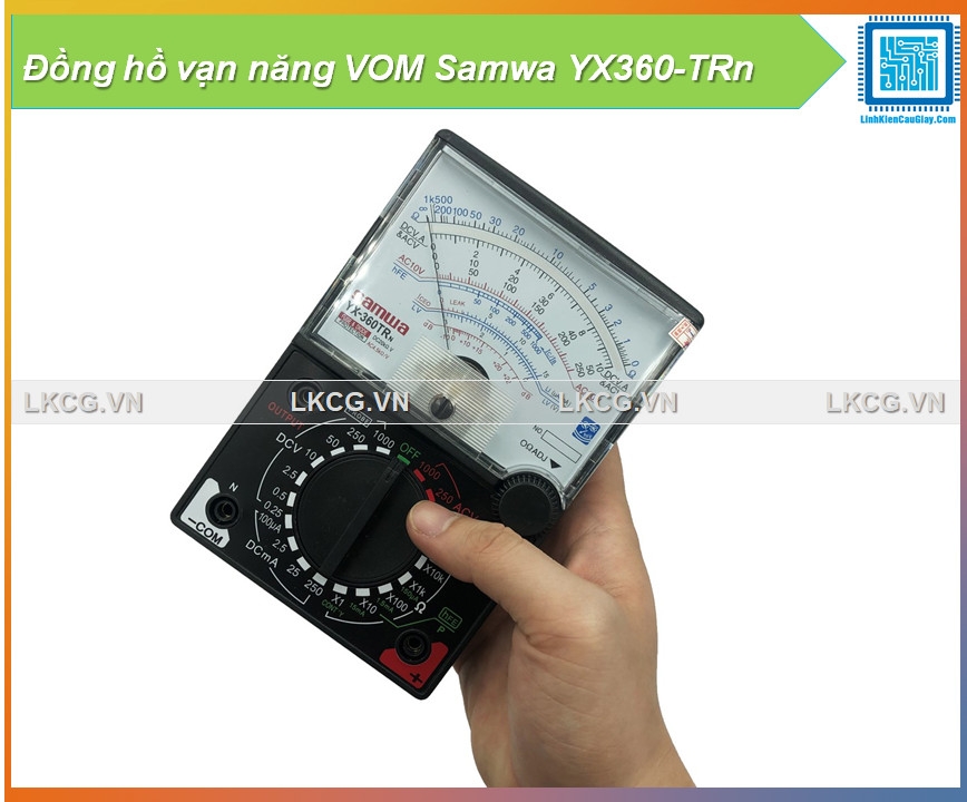 Đồng hồ vạn năng VOM Samwai YX360-TRn