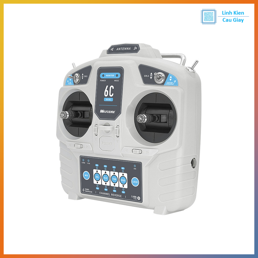 Tay Điều Khiển MC6C 2.4G + RX MC7REV2 Phiên Bản Nâng Cấp 2025