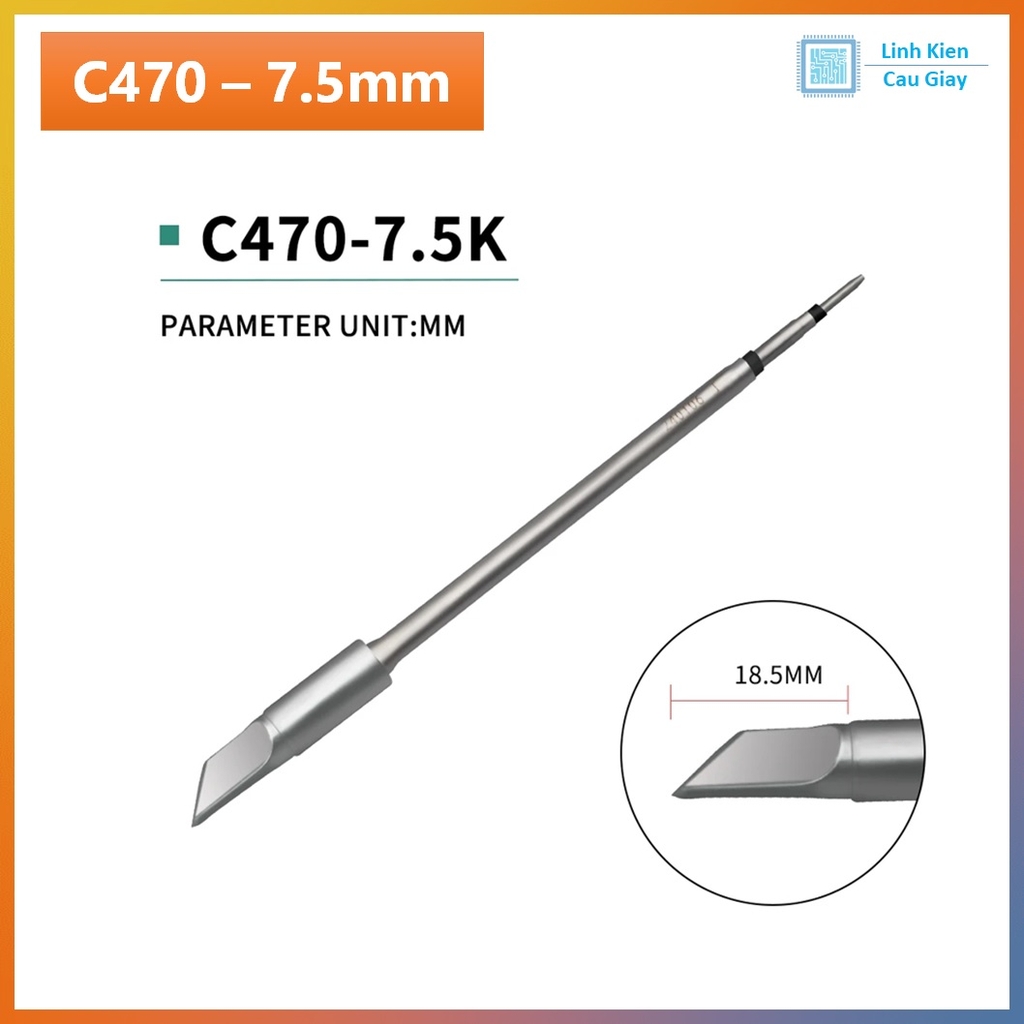 Tay hàn, tip hàn C245, 470