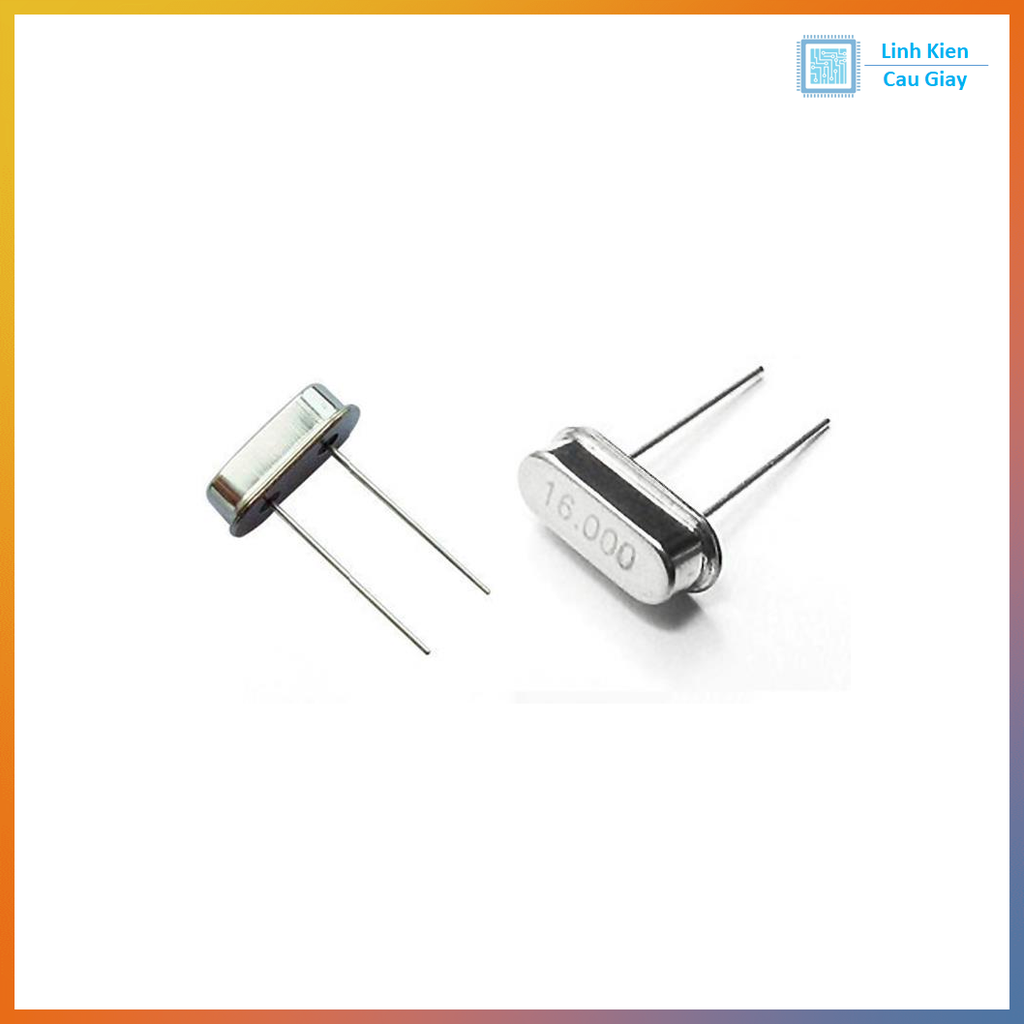 Thạch Anh Cắm 8Mhz, 12Mhz, 16Mhz, 20Mhz