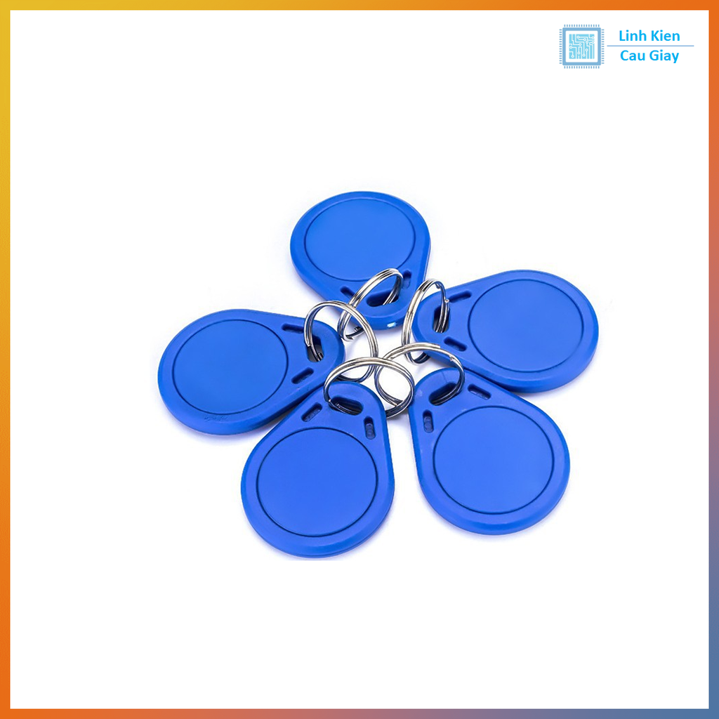 Thẻ từ móc khóa RFID 125kHz EM4100